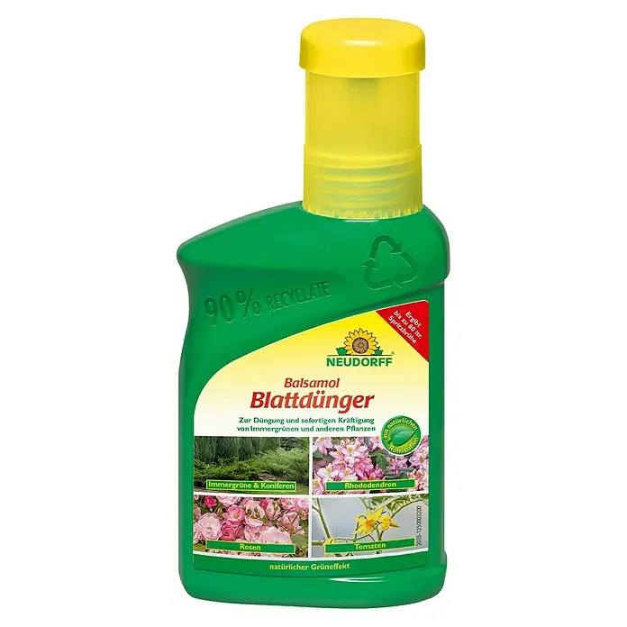 Neudorff Grünpflanzendünger Balsamol Blattdünger - 250 ml - Balsamol Blattdünger von Neudorff: Ein grüner Dünger in einer Flasche, ideal für die Pflege von Grünpflanzen und zur Förderung eines natürlichen Grüneffekts.