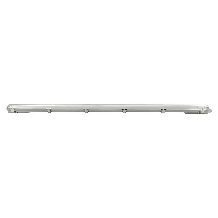 E2 elektro LED-Feuchtraumlichtleiste Classic Power - L x B x H: 128,3 x 7,5 x 5,2 cm, Lichtfarbe: Neutralweiß, 18 W, IP65 - Eine Tankwagen-Produktaufnahme, die das Design und die Konstruktion des Tanks hervorhebt.