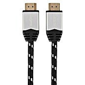 Q-Link HDMI-kabel (Zilver / Zwart, 18 Gbit/s, 5 m) | BAUHAUS
