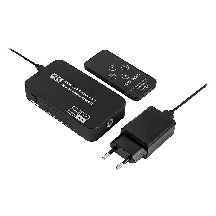 Q-Link Verdeler - HDMI-Switch (HDMI-aansluiting, Kunststof) | BAUHAUS