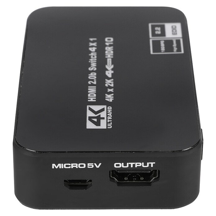 Q-Link Verdeler - HDMI-Switch (HDMI-aansluiting, Kunststof) | BAUHAUS