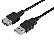 Q-Link USB-verlengkabel (Zwart, 5 m) | BAUHAUS