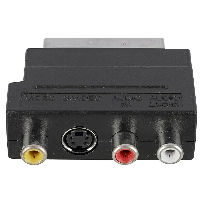 Q-Link Audio-adapter (1 x scartstekker, 3 x cinchconnector) | BAUHAUS