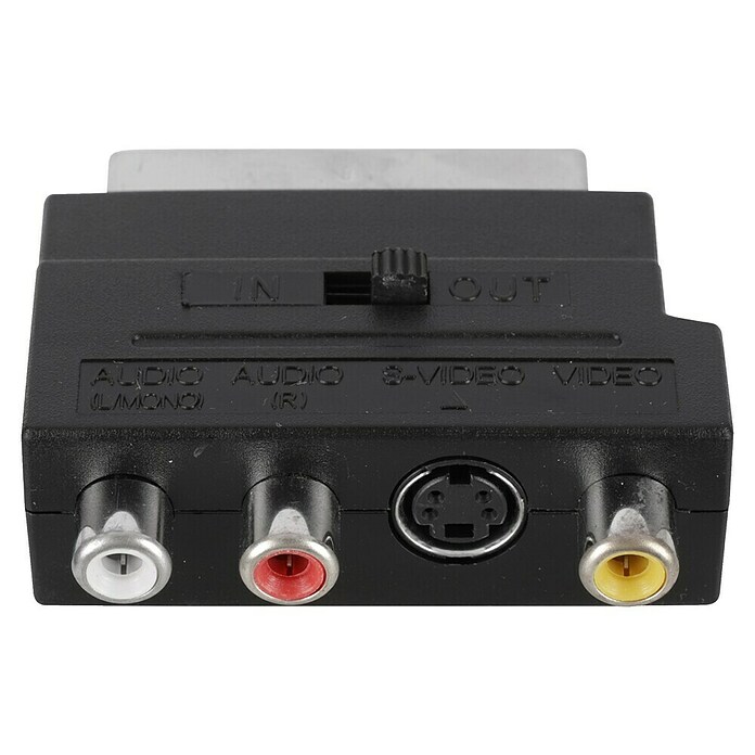 Q-Link Audio-adapter (1 x scartstekker, 3 x cinchconnector) | BAUHAUS