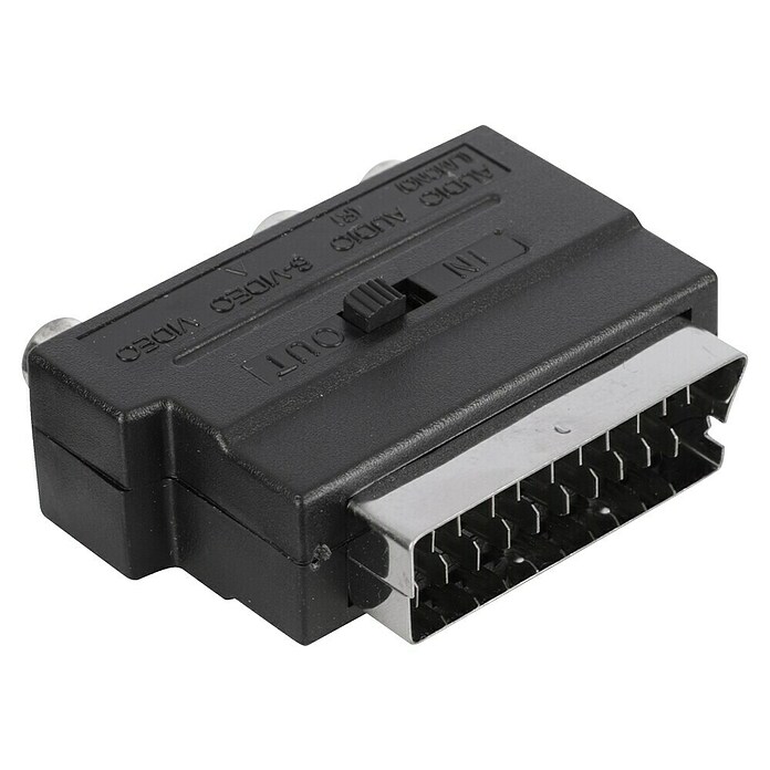 Q-Link Audio-adapter (1 x scartstekker, 3 x cinchconnector) | BAUHAUS