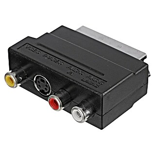Q-Link Audio-adapter (1 x scartstekker, 3 x cinchconnector)