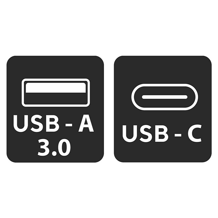 Q-Link USB-adapter (Zwart, USB A-stekker) | BAUHAUS