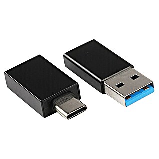 Q-Link USB-adapter (Zwart, USB A-stekker)