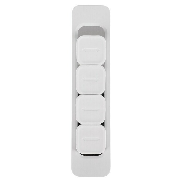 Q-Link Kabelclips 4-voudig (Totaal aantal stuks: 4 st., Wit) | BAUHAUS