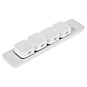 Q-Link Kabelclips 4-voudig (Totaal aantal stuks: 4 st., Wit) | BAUHAUS