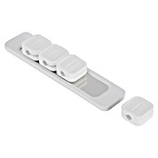 Q-Link Kabelclips 4-voudig (Totaal aantal stuks: 4 st., Wit) | BAUHAUS