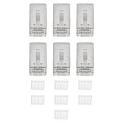 Q-Link Netwerkstekker (RJ45-stekker, Transparant, 6 st.) | BAUHAUS