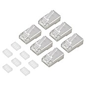 Q-Link Netwerkstekker (RJ45-stekker, Transparant, 6 st.) | BAUHAUS