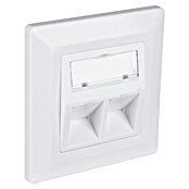 Q-Link Netwerkcontactdoos 2-voudig (CAT7, Inbouw) | BAUHAUS