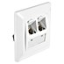 Q-Link Netwerkcontactdoos 2-voudig 