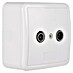 Q-Link Coaxadapter Wandcontactdoos 