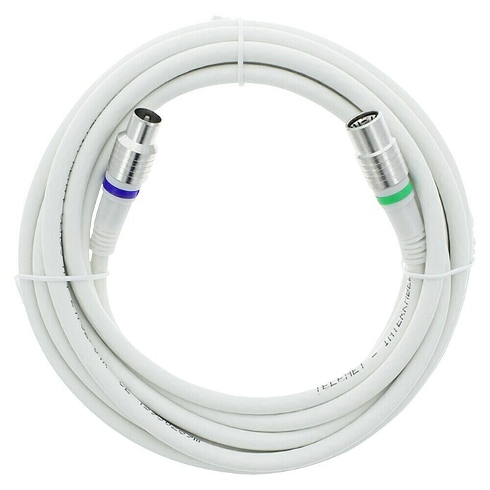 Q-Link Coaxkabel (Wit, 5 m) | BAUHAUS