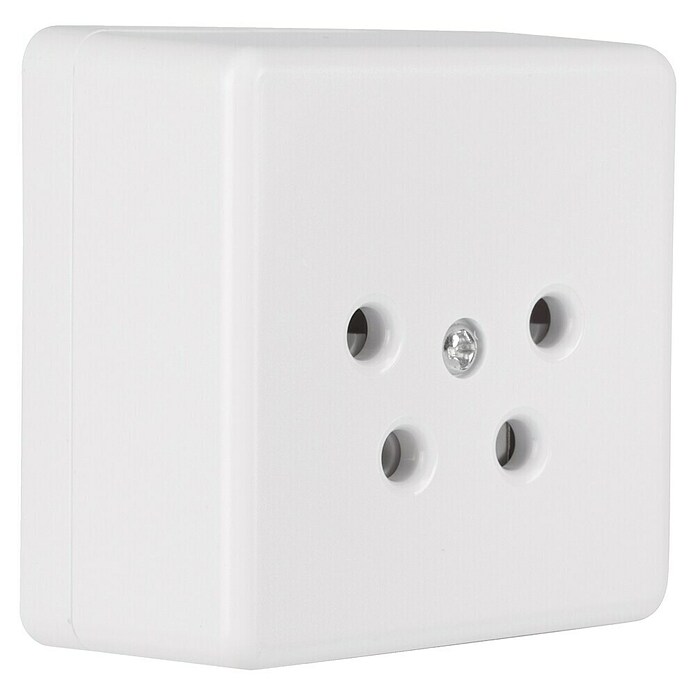 Q-Link Telefooncontactdoos (Kunststof, Wit) | BAUHAUS