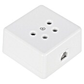 Q-Link Telefooncontactdoos (Kunststof, Wit) | BAUHAUS