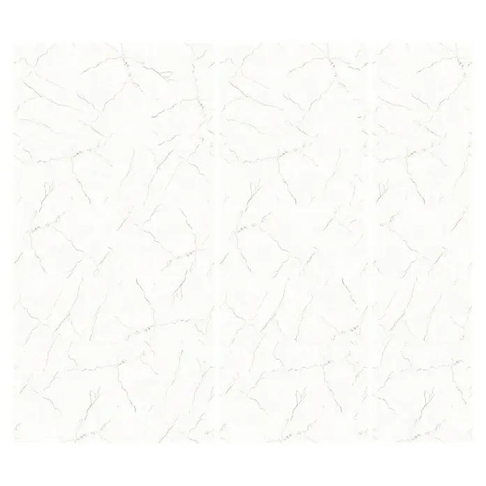 Wetwall Wandpaneel Alloy - 60 x 244 cm, Bianco Venato - Helle Marmorstrukturfliese mit feinen grauen Adern. Elegantes Design für moderne Innenräume mit hochwertiger Keramikfliese.