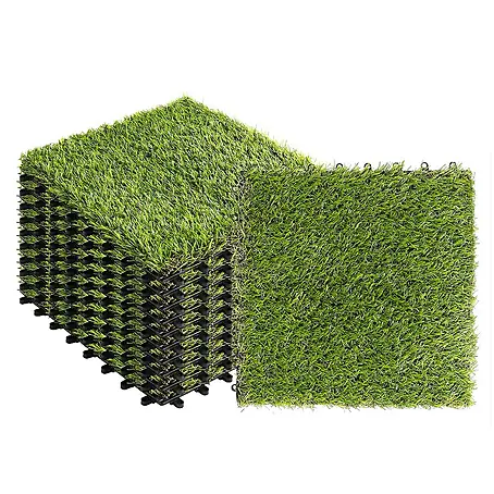 Floordirekt  Klickfliese Kunstgras 30 x 30 cm 11er-Set