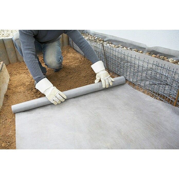 Zaštitni filc Guttatex 200  (D x Š: 10 x 2 m, Drenažni filc) | BAUHAUS
