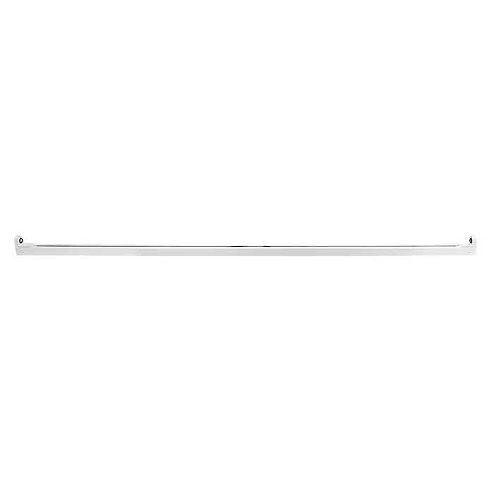 E2 elektro LED-Lichtleiste move² - L x B x H: 1.220 x 35 x 53 mm, Lichtfarbe: Neutralweiß, 220 V - 240 V, 1 Stk., 18 W - Detailaufnahme einer schmalen, rechteckigen, weißen LED-Lichtleiste, ideal für moderne Innenräume und energieeffiziente Beleuchtung.