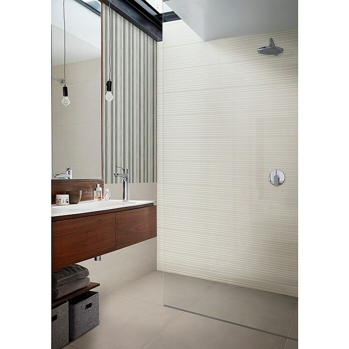 Marazzi Stenska ploščica Now Bianco Structure Rigo  (76 x 25 cm, Bela, Svileni mat) | 4288 - 3D Optik | EAFC - Wandfliesen | EAF - Fliesen | EA - Fliesen | E - Fliesen | BAUHAUS