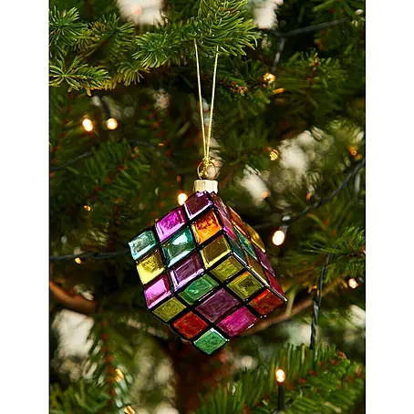 Christbaumschmuck Zauberwürfel
