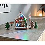 Aldea navideña LED (Multicolor, 9,5 x 9,5 x 13 cm, LED, Funciona con pilas) | BAUHAUS