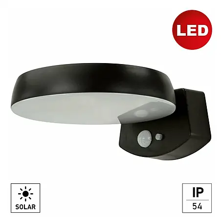 E2 elektro  Solar-Außenwandleuchte Solaris