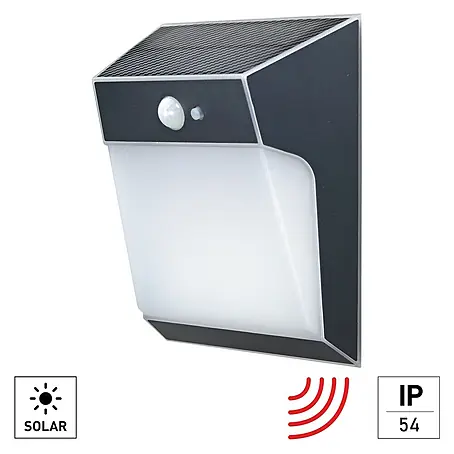 E2 elektro  Solar-Außenwandleuchte Sabik