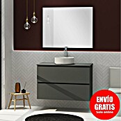 Artysan Conjunto de mueble de baño Harmony Top (Ancho: 100 cm, Gris oscuro, 3 pzs.) | BAUHAUS