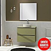 Artysan Conjunto de mueble de baño Harmony Top (Ancho: 80 cm, Verde cactus, 3 pzs.) | BAUHAUS