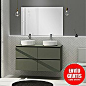 Artysan Conjunto de mueble de baño Harmony Top (Ancho: 120 cm, Verde musgo, 3 pzs.) | BAUHAUS
