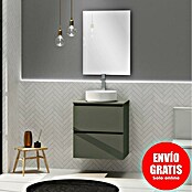 Artysan Conjunto de mueble de baño Harmony Top (Ancho: 60 cm, Verde musgo, 3 pzs.) | BAUHAUS
