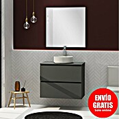 Artysan Conjunto de mueble de baño Harmony Top (Ancho: 80 cm, Gris oscuro, 3 pzs.) | BAUHAUS