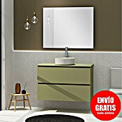 Artysan Conjunto de mueble de baño Harmony Top (Ancho: 100 cm, Verde cactus, 3 pzs.) | BAUHAUS