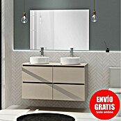 Artysan Conjunto de mueble de baño Harmony Top (Ancho: 120 cm, Visón, 3 pzs.) | BAUHAUS