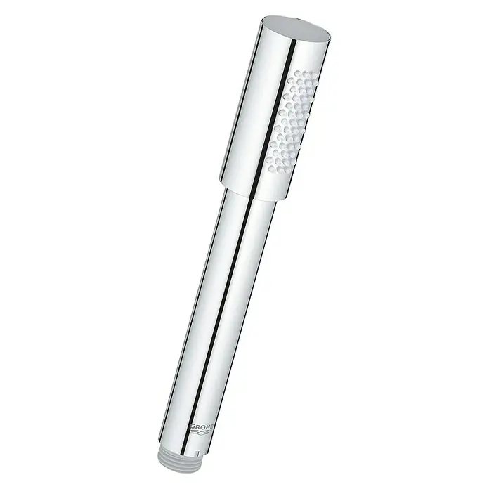 Grohe Sena Handbrause Stick - Anzahl Funktionen: 1 Stk., 18 l/min, Chrom - Moderne Handbrause von Grohe mit schlankem Design und Chromoberfläche, die für ein angenehmes Duscherlebnis sorgt.