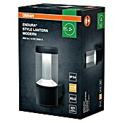 Osram Endura Style LED zunanja stenska svetilka Lantern Modern  (11,5 W, 17,6 x 11 x 24 cm, Temno sive barve, IP44) | 3078 - Wandleuchte Outdoor | CAJA - Outdoorleuchten Hochvolt | CAJ - Outdoorleuchten | CA - Beleuchtung | C - Elektro | BAUHAUS