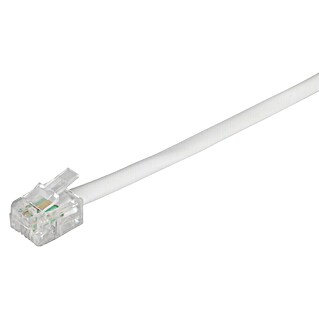 Q-Link Telefoonkabel (Wit, 5 m)