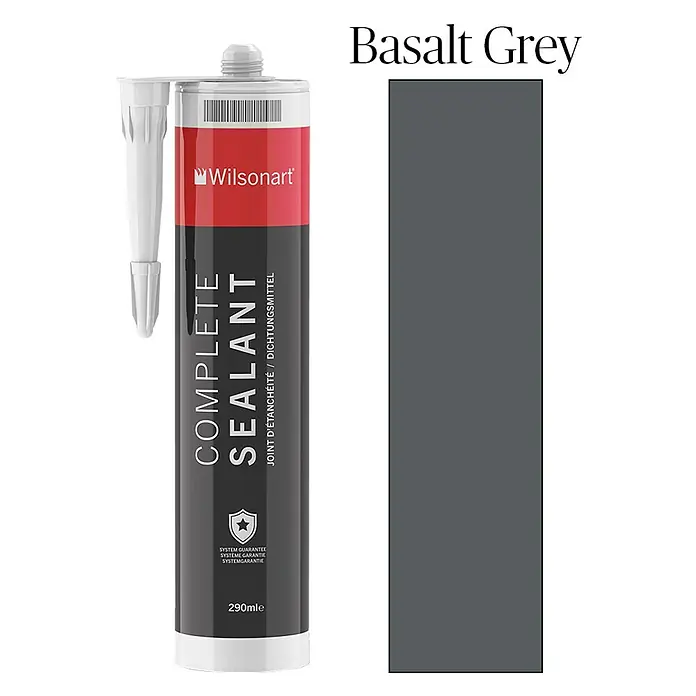 Dichtmasse Wilsonart Complete Sealant - 290 ml, Basalt Grey - Wilsonart Complete Sealant in Basalt Grey. Das Produkt ist ideal zum Abdichten von Fugen und sorgt für eine zuverlässige, wasserdichte Versiegelung.