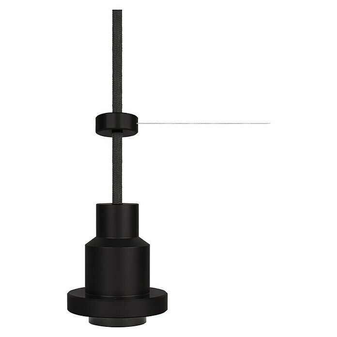 Osram Schnurpendel Vintage 1906 Pendulum Black (Schwarz, E27, Pendellänge: 200 cm, Max. Leistung: 60 W)