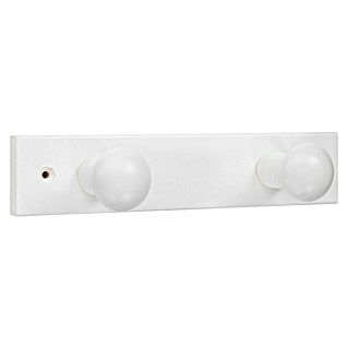 Inofix Perchero (L x An x Al: 232 x 50 x 15 mm, Blanco)