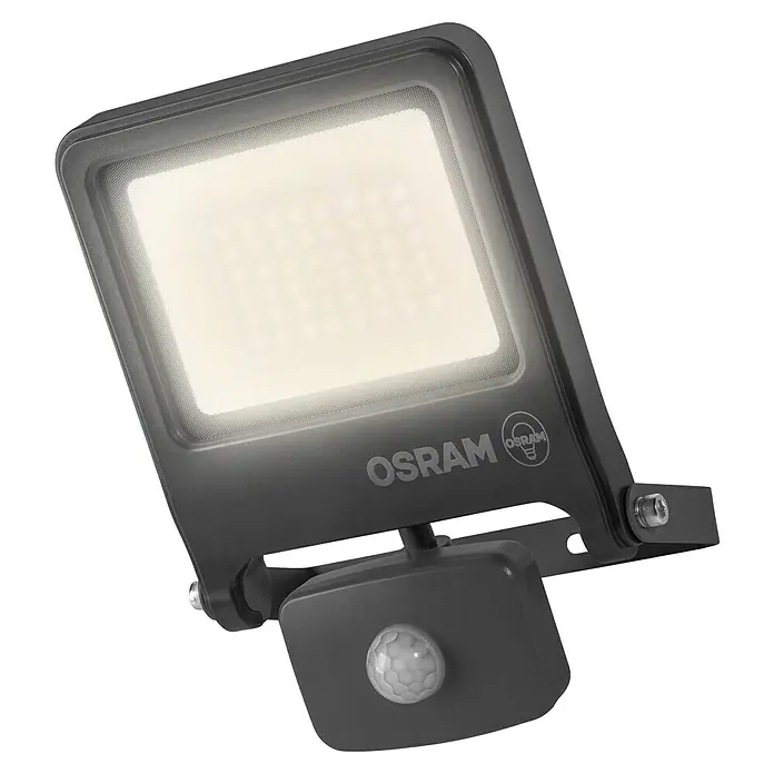 Osram LED-Strahler Endura Flood - 30 W, Anthrazit, Warmweiß, IP44 - Osram LED-Außenstrahler mit Bewegungsmelder, ideal für die Beleuchtung von Außenbereichen und zur Erhöhung der Sicherheit.