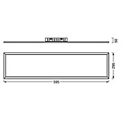 Osram Panel LED (17 W, Blanco, L x An x Al: 59,5 x 29,5 x 4,6 cm, Blanco frío)