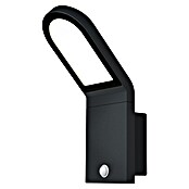 Osram Endura Style Aplique exterior LED con sensor (1 luz, 12 W, Blanco cálido, IP44, Detector de movimiento)