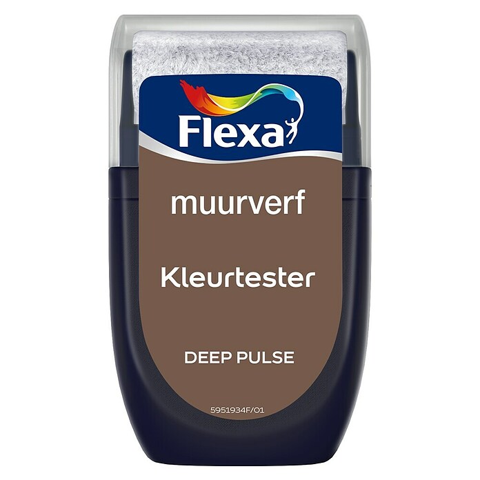 Flexa Creations Kleurtester Muurverf Deep Pulse (Deep Pulse, Mat, 30 ml) | BAUHAUS