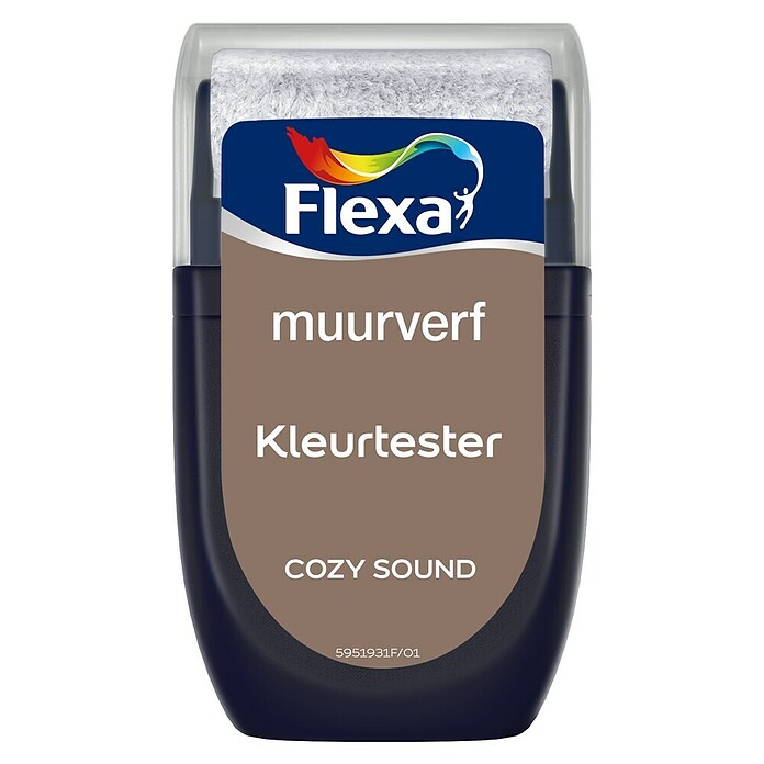 Flexa Creations Kleurtester Muurverf Cozy Sound (Cozy Sound, Mat, 30 ml) | BAUHAUS